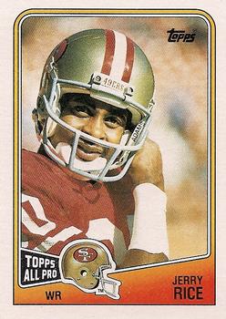 1988 Topps #43 Jerry Rice Front