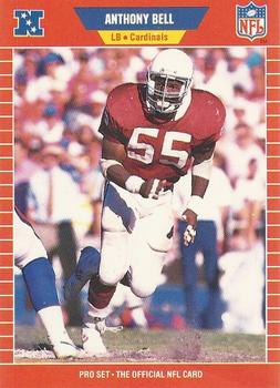 1989 Pro Set #474 Anthony Bell Front