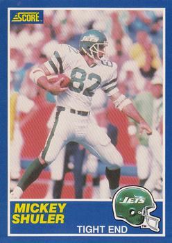 1989 Score #53 Mickey Shuler Front