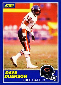 1989 Score #22 Dave Duerson Front