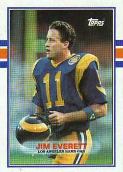 1989 Topps #129 Jim Everett Front