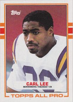 1989 Topps #76 Carl Lee Front