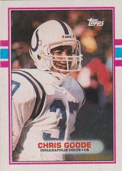 1989 Topps #214 Chris Goode Front