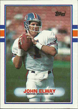 1989 Topps #241 John Elway Front