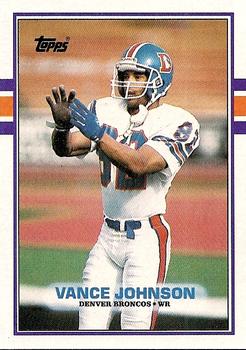 1989 Topps #245 Vance Johnson Front