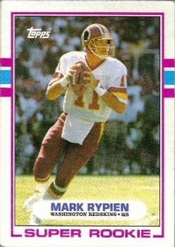 1989 Topps #253 Mark Rypien Front