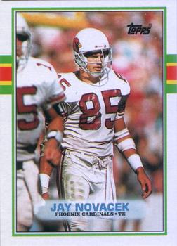 1989 Topps #282 Jay Novacek Front