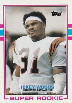 1989 Topps #27 Ickey Woods Front