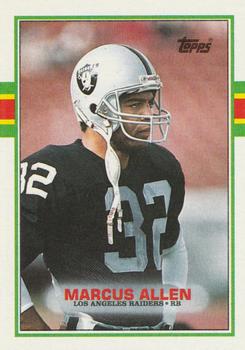 1989 Topps #267 Marcus Allen Front