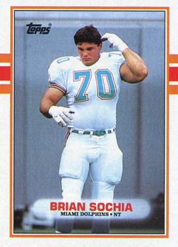 1989 Topps #300 Brian Sochia Front