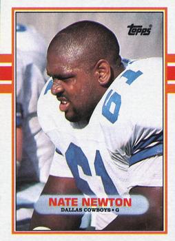 1989 Topps #392 Nate Newton Front