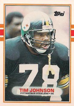 1989 Topps Traded #101T Tim Johnson Front