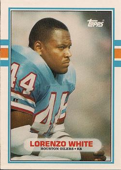 1989 Topps Traded #10T Lorenzo White Front