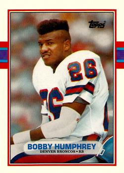 1989 Topps Traded #113T Bobby Humphrey Front