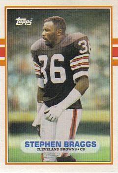 1989 Topps Traded #127T Stephen Braggs Front