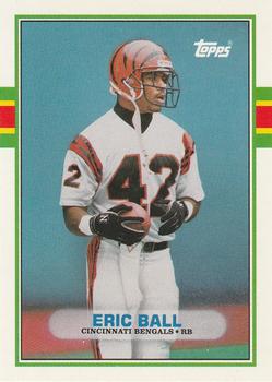 1989 Topps Traded #1T Eric Ball Front