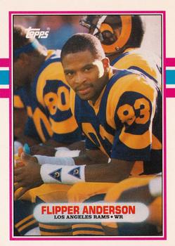 1989 Topps Traded #14T Flipper Anderson Front