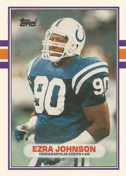 1989 Topps Traded #39T Ezra Johnson Front