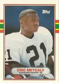 1989 Topps Traded #50T Eric Metcalf Front