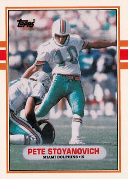 1989 Topps Traded #84T Pete Stoyanovich Front