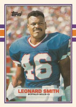 1989 Topps Traded #94T Leonard Smith Front