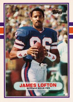 1989 Topps Traded #109T James Lofton Front
