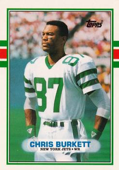1989 Topps Traded #114T Chris Burkett Front