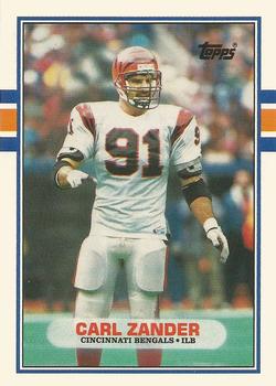 1989 Topps Traded #117T Carl Zander Front