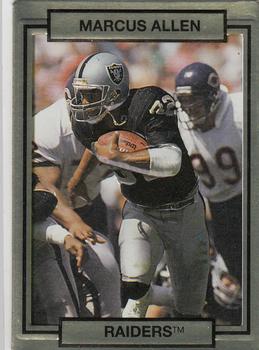 1990 Action Packed #121 Marcus Allen Front