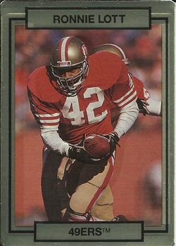 1990 Action Packed #244 Ronnie Lott Front