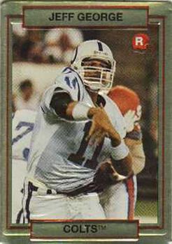 1990 Action Packed Rookie/Update #1 Jeff George Front