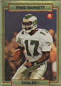 1990 Action Packed Rookie/Update #37 Fred Barnett Front