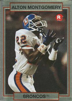 1990 Action Packed Rookie/Update #9 Alton Montgomery Front