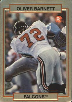 1990 Action Packed Rookie/Update #61 Oliver Barnett Front