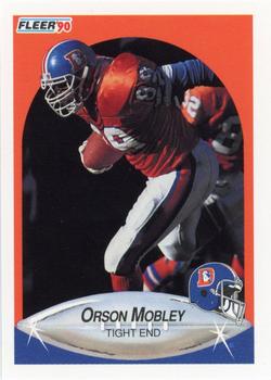 1990 Fleer #29 Orson Mobley Front