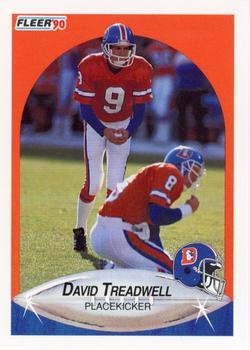 1990 Fleer #32 David Treadwell Front