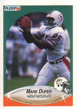 1990 Fleer #239 Mark Duper Front
