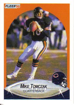 1990 Fleer #301 Mike Tomczak Front