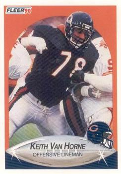 1990 Fleer #302 Keith Van Horne Front