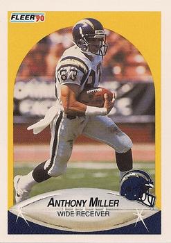 1990 Fleer #311 Anthony Miller Front