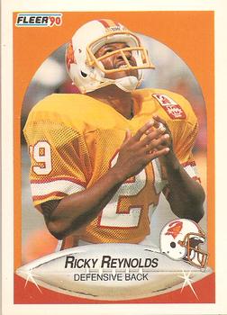 1990 Fleer #353 Ricky Reynolds Front