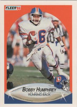 1990 Fleer #23 Bobby Humphrey Front