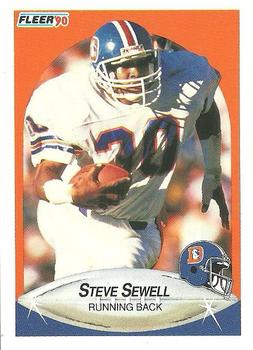 1990 Fleer #30 Steve Sewell Front