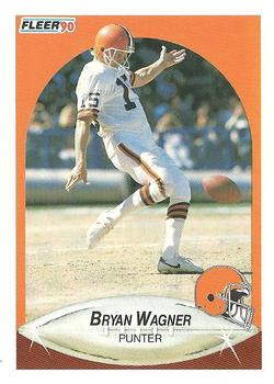 1990 Fleer #59 Bryan Wagner Front