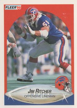 1990 Fleer #120 Jim Ritcher Front