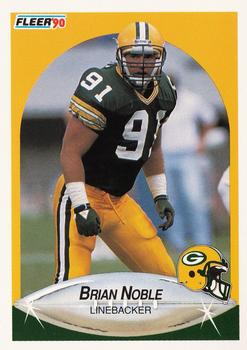 1990 Fleer #178 Brian Noble Front