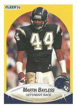 1990 Fleer #304 Martin Bayless Front