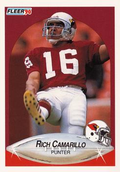 1990 Fleer #332 Rich Camarillo Front