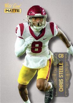 2022 Wild Card Matte - Silver #MB-14 Chris Steele Front