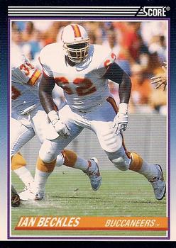 1990 Score Rookie & Traded #59T Ian Beckles Front